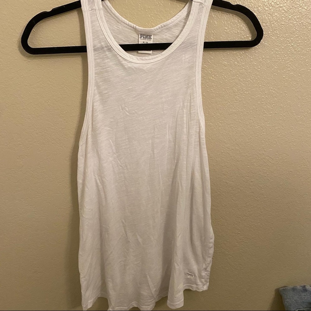Pink Victoria’s Secret tank top